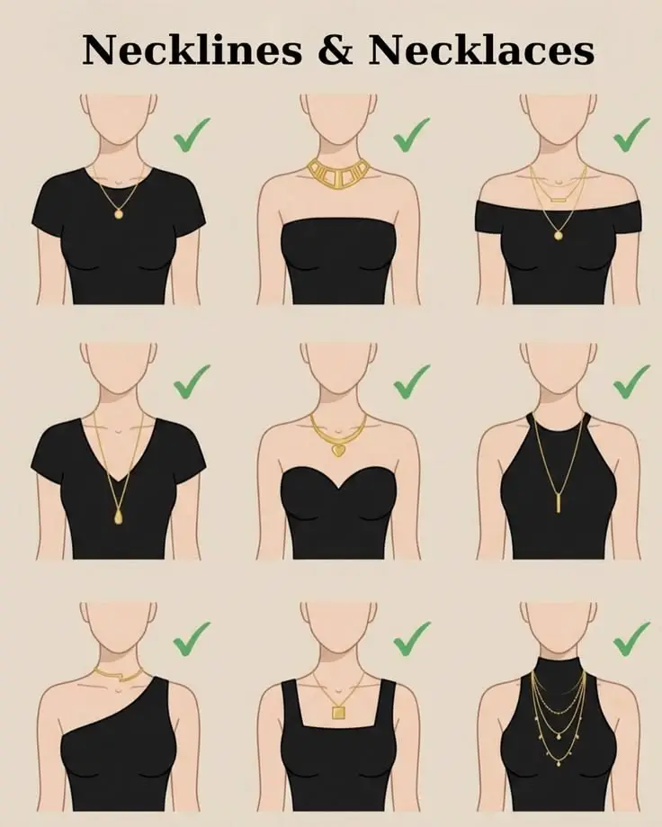 necklace styling guide ✨